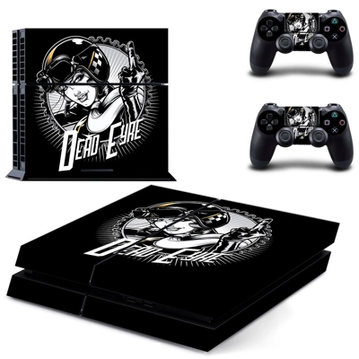 Dead eyre skin sticker for playstation 4 console and two c.. Dead eyre skin sticker for playstation 4 console and two c..