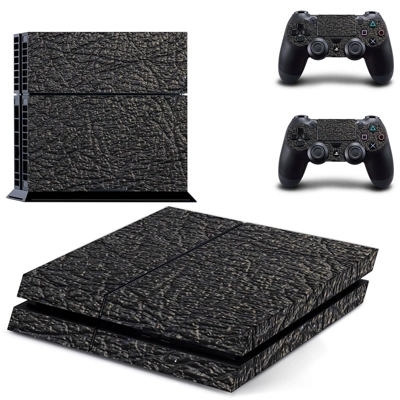 Leather cover skin sticker for playstation 4 console and t.. Leather cover skin sticker for playstation 4 console and t..