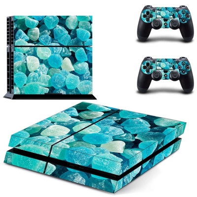 Crystal Rocks skin sticker for playstation 4 console and two controllers