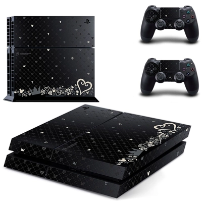 Kingdom Hearts skin sticker for playstation 4 console and two controllers