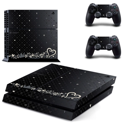 Kingdom Hearts skin sticker for playstation 4 console and .. Kingdom Hearts skin sticker for playstation 4 console and ..
