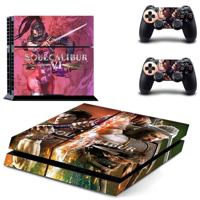 Soulcalibur 6 skin sticker for playstation 4 console and t.. Soulcalibur 6 skin sticker for playstation 4 console and t..