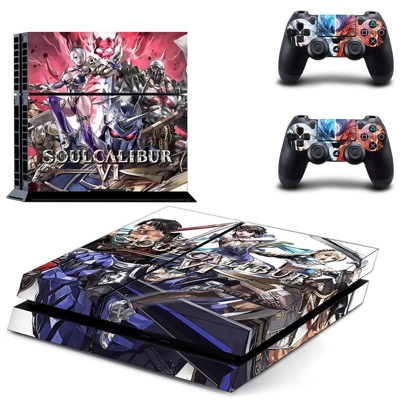 Soulcalibur 6 skin sticker for playstation 4 console and t.. Soulcalibur 6 skin sticker for playstation 4 console and t..