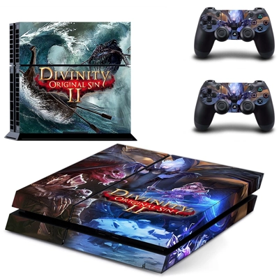 Divinity Original Sin 2 skin sticker for playstation 4 con.. Divinity Original Sin 2 skin sticker for playstation 4 con..