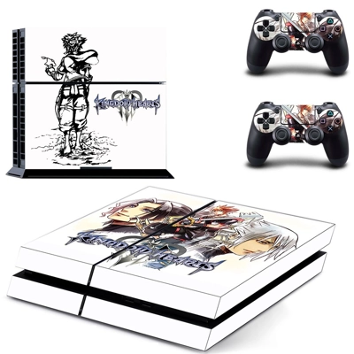 Kingdom Hearts 3 skin sticker for playstation 4 console and two controllers