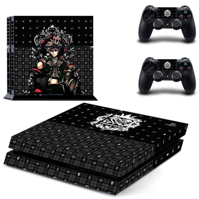 Kingdom Hearts 3 skin sticker for playstation 4 console an.. Kingdom Hearts 3 skin sticker for playstation 4 console an..