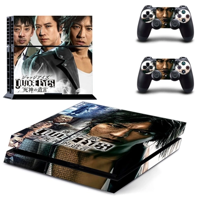 Judge Eyes skin sticker for playstation 4 console and two controllers