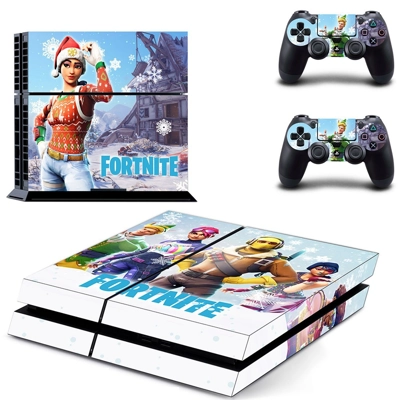 Fortnite skin sticker for playstation 4 console and two co.. Fortnite skin sticker for playstation 4 console and two co..