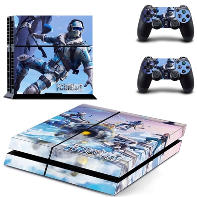 Fortnite skin sticker for playstation 4 console and two co.. Fortnite skin sticker for playstation 4 console and two co..