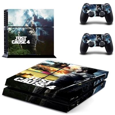 Just Cause 4 skin sticker for playstation 4 console and tw.. Just Cause 4 skin sticker for playstation 4 console and tw..