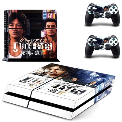 Judge Eyes skin sticker for playstation 4 console and two ..
