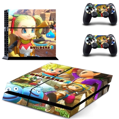Dragon Quest Builders skin sticker for playstation 4 conso..