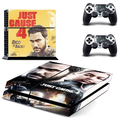 Just Cause 4 skin sticker for playstation 4 console and tw.. Just Cause 4 skin sticker for playstation 4 console and tw..