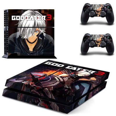 God Eater 3 skin sticker for playstation 4 console and two.. God Eater 3 skin sticker for playstation 4 console and two..