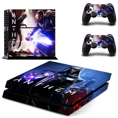 Anthem skin sticker for playstation 4 console and two cont.. Anthem skin sticker for playstation 4 console and two cont..