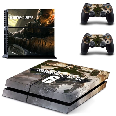 Rainbow Six Siege skin sticker for playstation 4 console a.. Rainbow Six Siege skin sticker for playstation 4 console a..