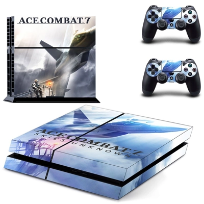 ACE Combat 7 skin sticker for playstation 4 console and tw.. ACE Combat 7 skin sticker for playstation 4 console and tw..