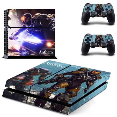 Anthem skin sticker for playstation 4 console and two cont.. Anthem skin sticker for playstation 4 console and two cont..
