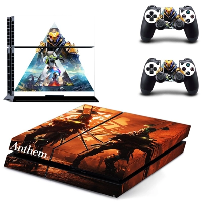 Anthem skin sticker for playstation 4 console and two cont.. Anthem skin sticker for playstation 4 console and two cont..