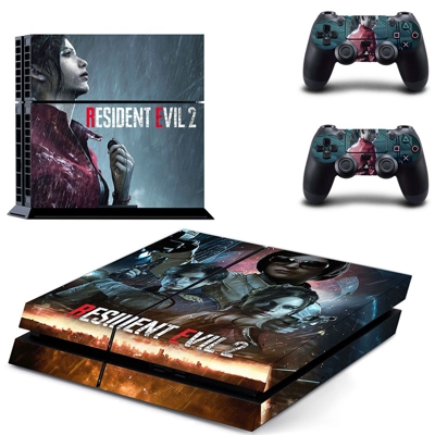 Resident Evil 2 skin sticker for playstation 4 console and.. Resident Evil 2 skin sticker for playstation 4 console and..