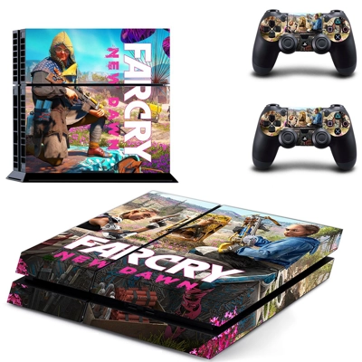 Far Cry New Dawn skin sticker for playstation 4 console an..