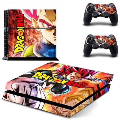 Dragon Ball skin sticker for playstation 4 console and two.. Dragon Ball skin sticker for playstation 4 console and two..