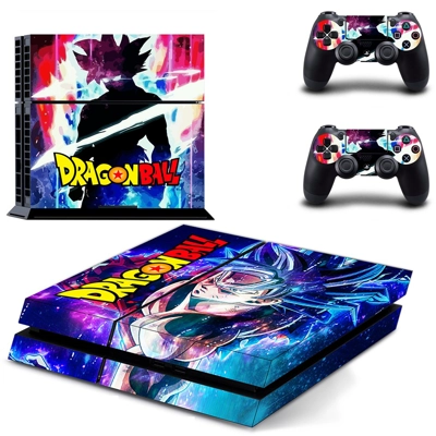 Dragon Ball skin sticker for playstation 4 console and two.. Dragon Ball skin sticker for playstation 4 console and two..