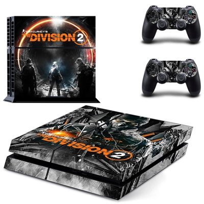 The Division 2 skin sticker for playstation 4 console and .. The Division 2 skin sticker for playstation 4 console and ..