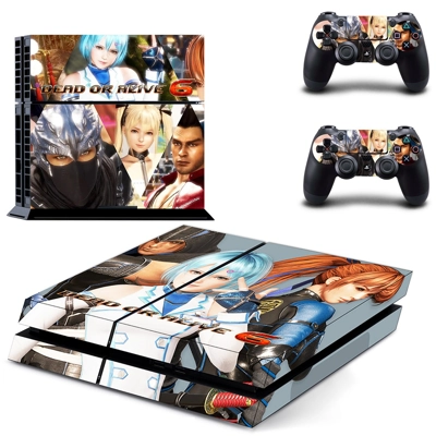 Dead or Alive 6 skin sticker for playstation 4 console and..