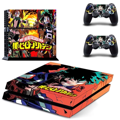 My Hero Academia skin sticker for playstation 4 console an..