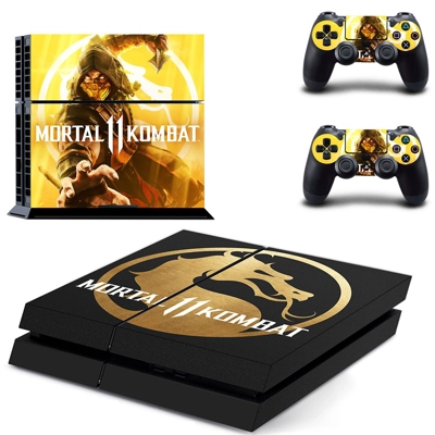 Mortal Kombat 11 skin sticker for playstation 4 console an.. Mortal Kombat 11 skin sticker for playstation 4 console an..