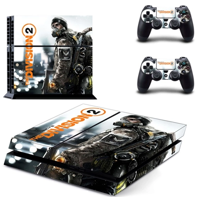 The Division 2 skin sticker for playstation 4 console and .. The Division 2 skin sticker for playstation 4 console and ..