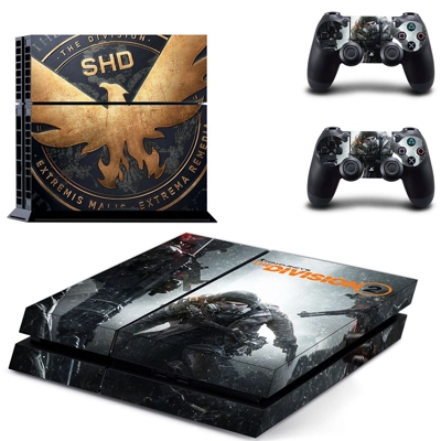 The Division 2 skin sticker for playstation 4 console and two controllers