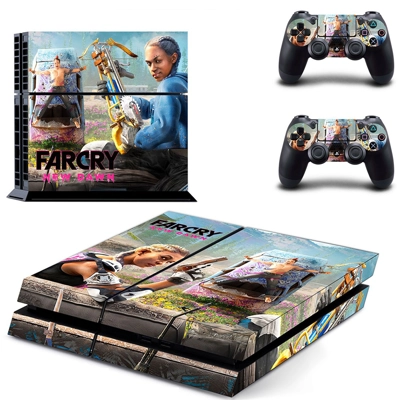 Far Cry New Dawn skin sticker for playstation 4 console and two controllers