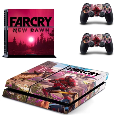 Far Cry New Dawn skin sticker for playstation 4 console and two controllers