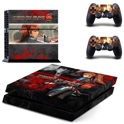 Dead or Alive 6 skin sticker for playstation 4 console and two controllers