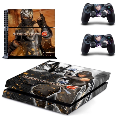 Dead or Alive 6 skin sticker for playstation 4 console and two controllers