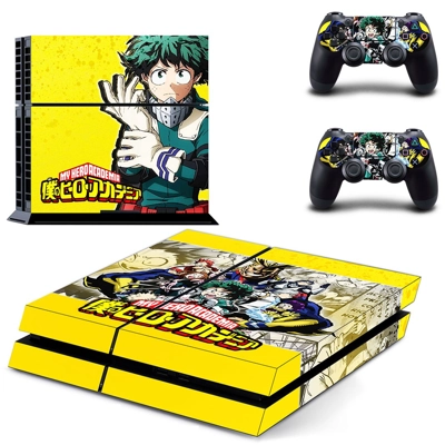My Hero Academia skin sticker for playstation 4 console an.. My Hero Academia skin sticker for playstation 4 console an..