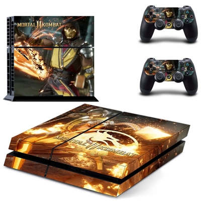 Mortal Kombat 11 skin sticker for playstation 4 console an.. Mortal Kombat 11 skin sticker for playstation 4 console an..