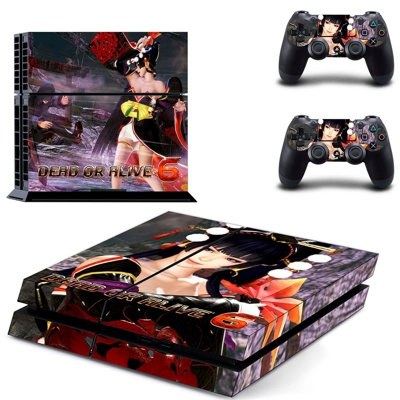 Dead or Alive 6 skin sticker for playstation 4 console and two controllers