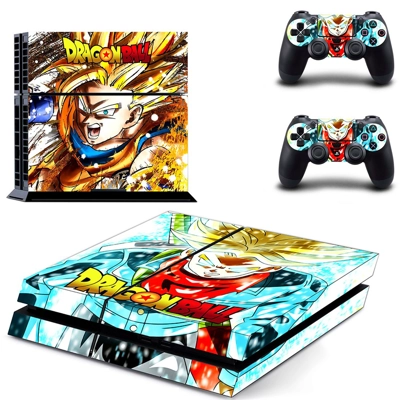 Dragon Ball skin sticker for playstation 4 console and two.. Dragon Ball skin sticker for playstation 4 console and two..
