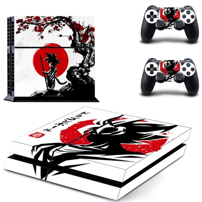 Dragon Ball skin sticker for playstation 4 console and two.. Dragon Ball skin sticker for playstation 4 console and two..