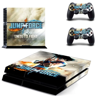 Jump Force skin sticker for playstation 4 console and two controllers
