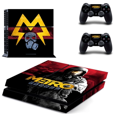 Metro Exodus skin sticker for playstation 4 console and tw.. Metro Exodus skin sticker for playstation 4 console and tw..