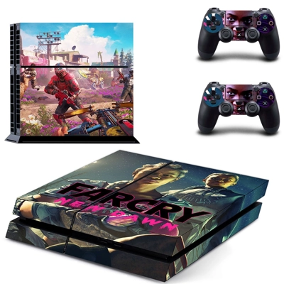 Far Cry New Dawn skin sticker for playstation 4 console and two controllers