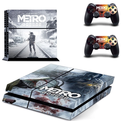 Metro Exodus skin sticker for playstation 4 console and tw.. Metro Exodus skin sticker for playstation 4 console and tw..