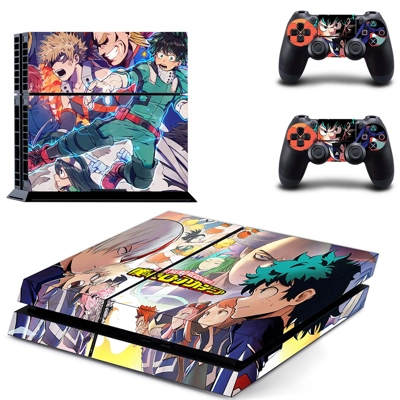 My Hero Academia skin sticker for playstation 4 console an..