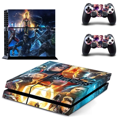 Avengers Endgame skin sticker for playstation 4 console an..