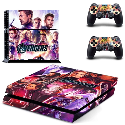 Avengers Endgame skin sticker for playstation 4 console an.. Avengers Endgame skin sticker for playstation 4 console an..