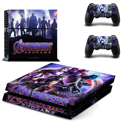 Avengers Endgame skin sticker for playstation 4 console an.. Avengers Endgame skin sticker for playstation 4 console an..
